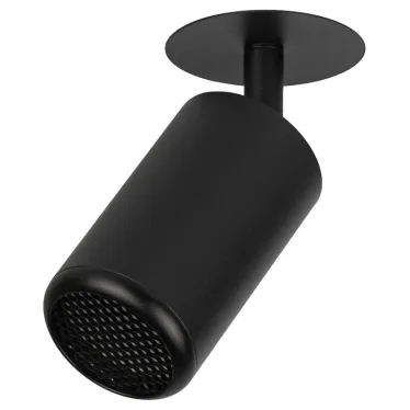 Светильник встраиваемый алюминиевый KL106 BK MR16 GU5.3 черный матовый