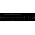 Светильник светодиодный LZ.OPL ECO LED 1500 EM 5000K