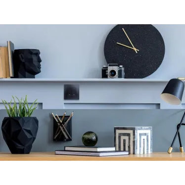 ETIKA Выключатель двухклавишный с подсветкой/индикацией автоматические клеммы 10 AX 250