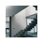 Рамка на 4 поста, S82N, сталь матовая - алюминий (металл)