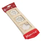 Рамка трехместная горизонтальная бежевый Минск