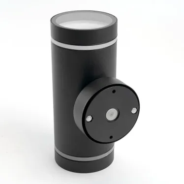 Светильник ДБУ-2х15w вверх/вниз GX53 без ламп IP54 черный