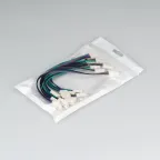 Коннектор выводной FIX-RGB-10мм-150мм-X2 (4-pin) (ARL, -)