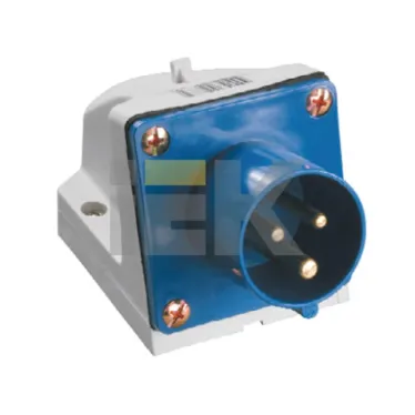 Вилка кабельная 32А 2Р+E IР44 на поверхность 220В 523