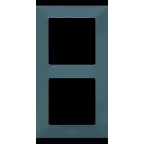 Valena LIFE Рамка 2 поста лазурь универсальная