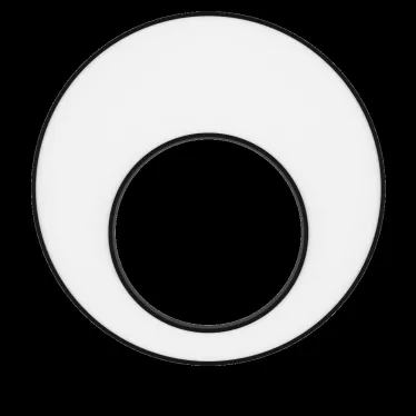 Светильник светодиодный Cosmo excentric подвесной 70Вт 3000 К 900x115 мм RAL9005 черный муар с расс. опал | V1-R0-9X503-30000-2007030 | VARTON