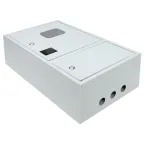 Щит учетно-распределительный навесной ЩУРн-3/15 с замком с окном IP31 БУР-3/15И