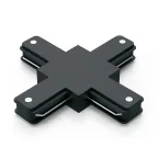 Коннектор для трековых шинопроводов (+) черный | TR111 | Gauss