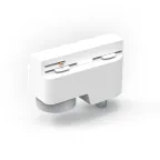 Адаптер питания для подключения светильников к трековой системе к сети белый | TR121 | Gauss