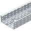 Кабельный листовой лоток перфорированный 85x100x3000 горячий цинк