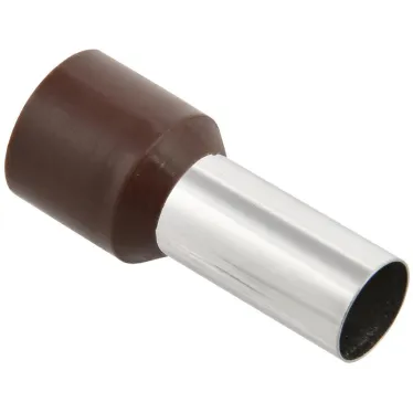 Наконечник штыревой НШвИ 25-16 коричнево-зеленый Е2516 (100шт)