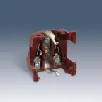 Розетка 2P+E Schuko 16A 250V винтовой зажим S82C механизм