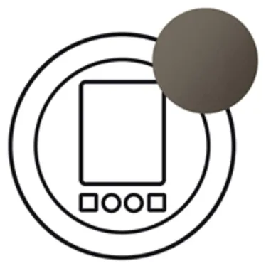 Celiane Лицевая панель таймера 067053 графит