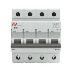 Выключатель автоматический AV-6 4P 40A (B) 6kA AVERES