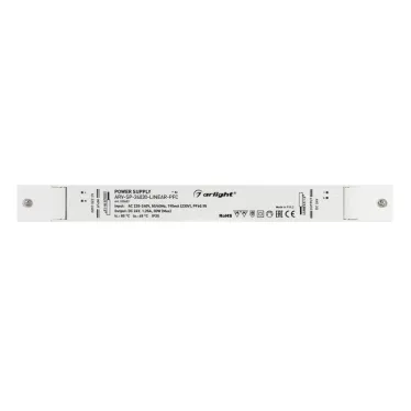 Блок питания ARV-SP-24030-LINEAR-PFC (24V, 1.25A, 30W) (IP20 Пластик, 5 лет)