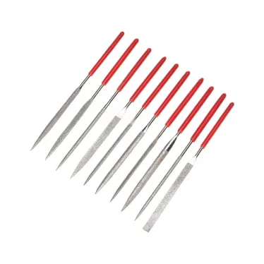 Набор надфилей алмазных 140х70х3мм, 10 шт