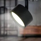 Трековый светильник TR48 - GX53 BK однофазный под лампу GX53 матовый черный под лампу GX53, лампа в комплект не входит