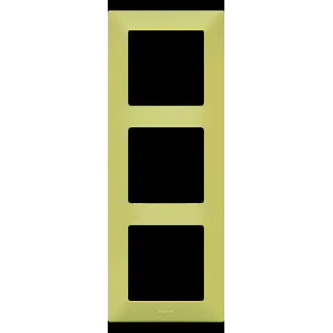 Valena LIFE Рамка 3 поста лайм универсальная