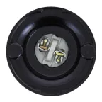 Патрон карболитовый потолочный Е27 черный прямой PROxima