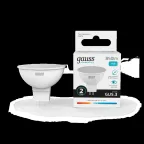 Лампа светодиодная LED 11 Вт 850 лм 4100К софит MR16 нейтральный GU5.3 AC 220В Elementary Gauss