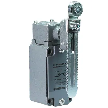 Выключатель путевой ВП 15К-21А-291-54 У2.3 рычаг с роликом регулируемый по длине полумгновенный IP54