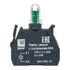 Лампа сменная c основанием XB4 красная 24В PROxima