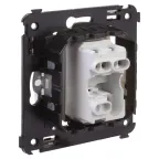 Avanti Выключатель одноклавишный, в стену, Ванильная дымка