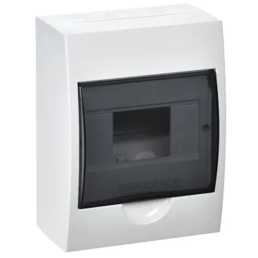 Бокс ЩРН-П-6 модулей навесн. пластик IP41 GENERICA