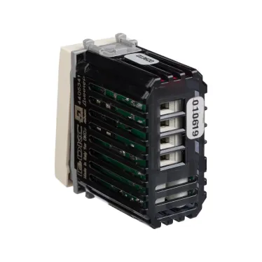 Avanti Диммер кнопочный ''Ванильная дымка'', для LED ламп, 16A, 1 модульный