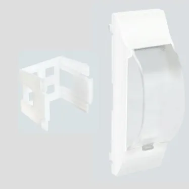 Connect Плата для установки атоматического выключателя формата DIN 135x45мм графит