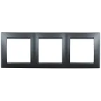 Рамка на 3 поста 15 графит