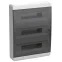 Корпус пластиковый навесной на 54 модуля ЩРН-П-54 IP41 TEKFOR черная прозрачная дверь