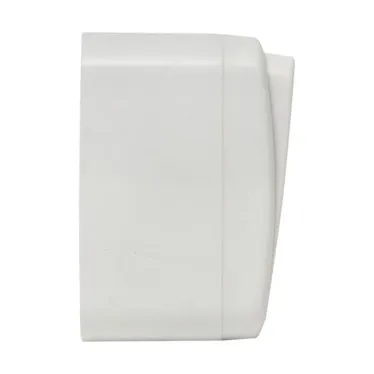 Выключатель Минск двухклавишный ОП 10А с индикатором белый