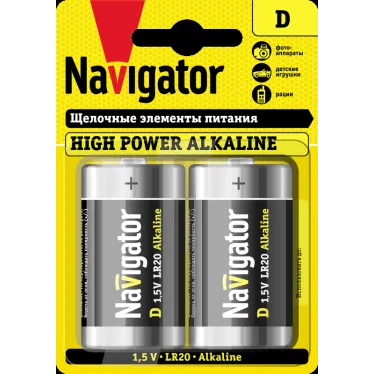 Батарейка NBT-NE-LR20-BP2