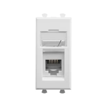 Avanti Телефонная розетка ''Белое облако'' RJ-12, 1 модульная