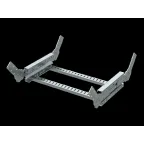 Угол вертикальный лестничный 200х1000мм горячеоцинкованный