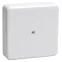 Коробка распределительная КМ41216-01 75х75х28мм белая с контактной группой