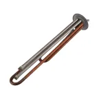 ТЭН элемент нагревательный для бойлера медный RF64 2 кВт (0.7+1.3) фланец 64 мм с клеммами под винт и анодом длина 320 мм