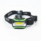 Фонарь светодиодный налобный 3 Вт 180 лм Черный IP42 на батарейках 3xААА GFL Gauss