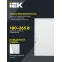 Светильник светодиодный ДВО 6573-O 24Вт 4000К 595х595х20мм опал IEK