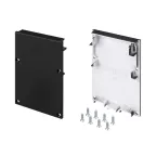 Заглушка SL-LINE-4970 BLACK (ARL, Пластик)