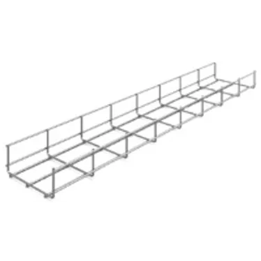 Проволочный лоток 150х60х3000, толщ. 3,5 мм, гальван. цинк