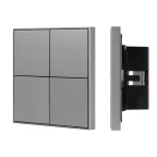 Панель кнопочная KNX-304-23-IN Grey (BUS, Frame) (IARL, IP20 металл, 2 года)