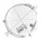 Светильник НПП-03-100-007 IP44 Креа корпус с решеткой белый
