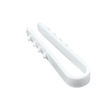 Дюбель-хомут для круглого кабеля (5-10мм) белый (50шт.) PROxima