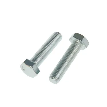 Болт DIN933 М16х50 шестигранная голова полная резьба оцинкованный (2 шт)