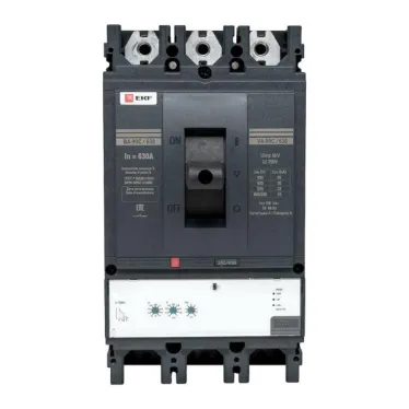 Выключатель автоматический трехполюсный ВА-99C 630/630А 45кА