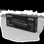 Блок питания для светодиодной ленты 60 Вт AC 100-264В Uвых 12В IP67 180х72х45мм Black Gauss