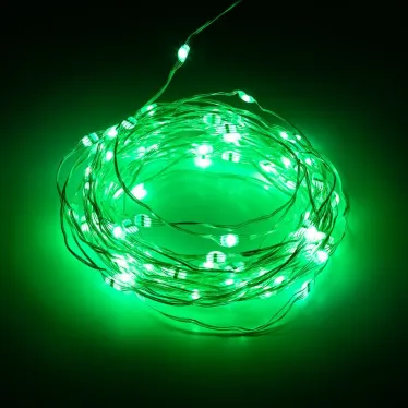 Гирлянда Нить с пультом, RGB, 5 м, 220 V, с таймер, с музыкой, с упр. через моб. прилож., длина провода ЕGNIG - PU