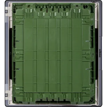 Щит распределительный встраиваемый ЩРв Practibox3 2х12м земля+нейтраль прозрачная дверь